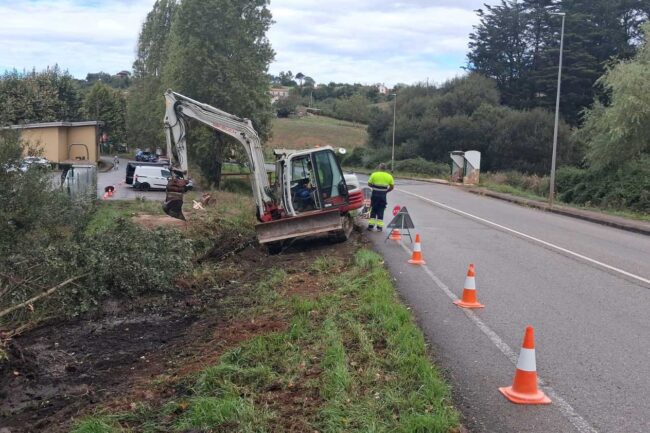 Comienzan en Carreño las obras del nudo de El Empalme