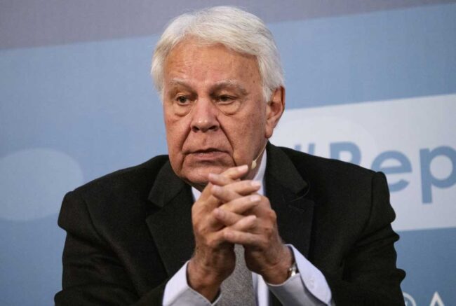 González y las posibles elecciones en España