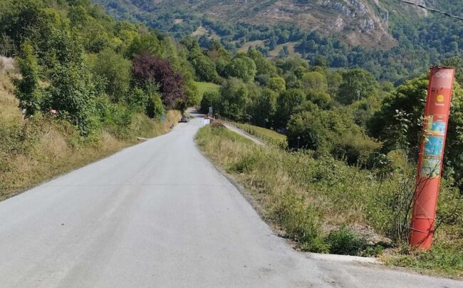 Mejoras en el vial entre Villabre y los puertos de Marabio