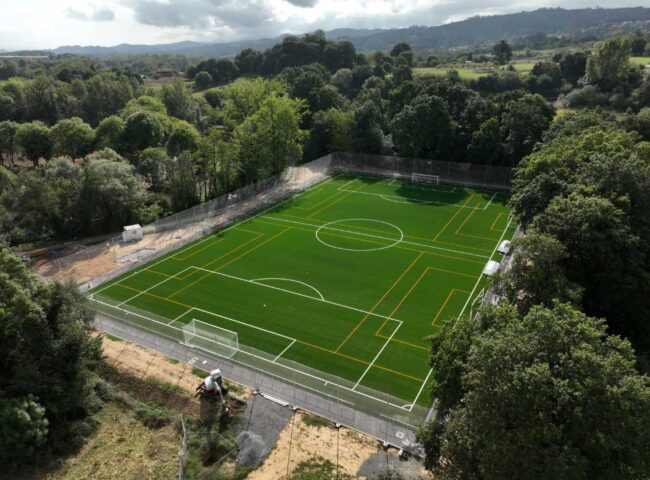 Nuevo campo de fútbol en Colloto