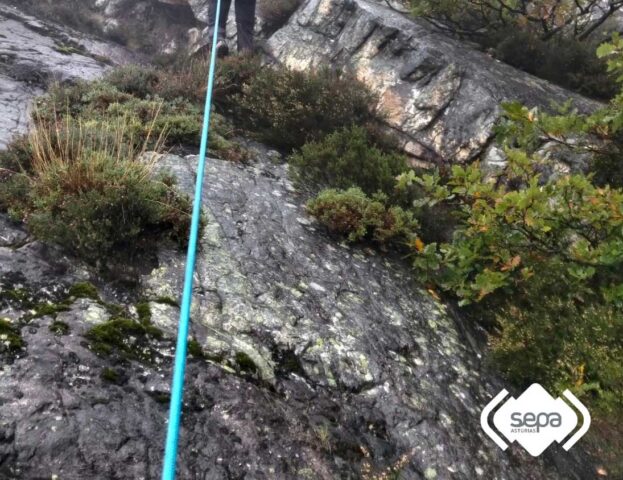 Rescatado ileso un hombre en Aller